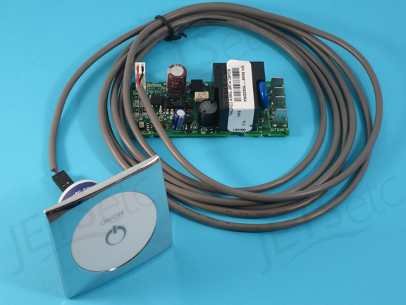 30 MIN PUMP TIMER COMPLETE KIT SQUARE CHROME      